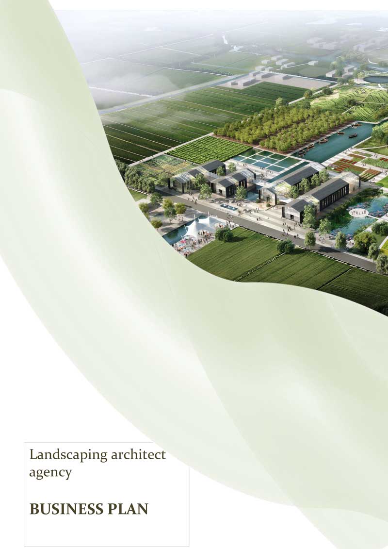 бизнес план Landscaping architect agency
