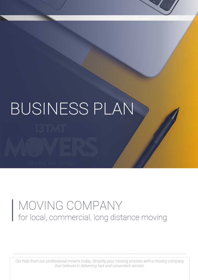 бизнес план Moving company