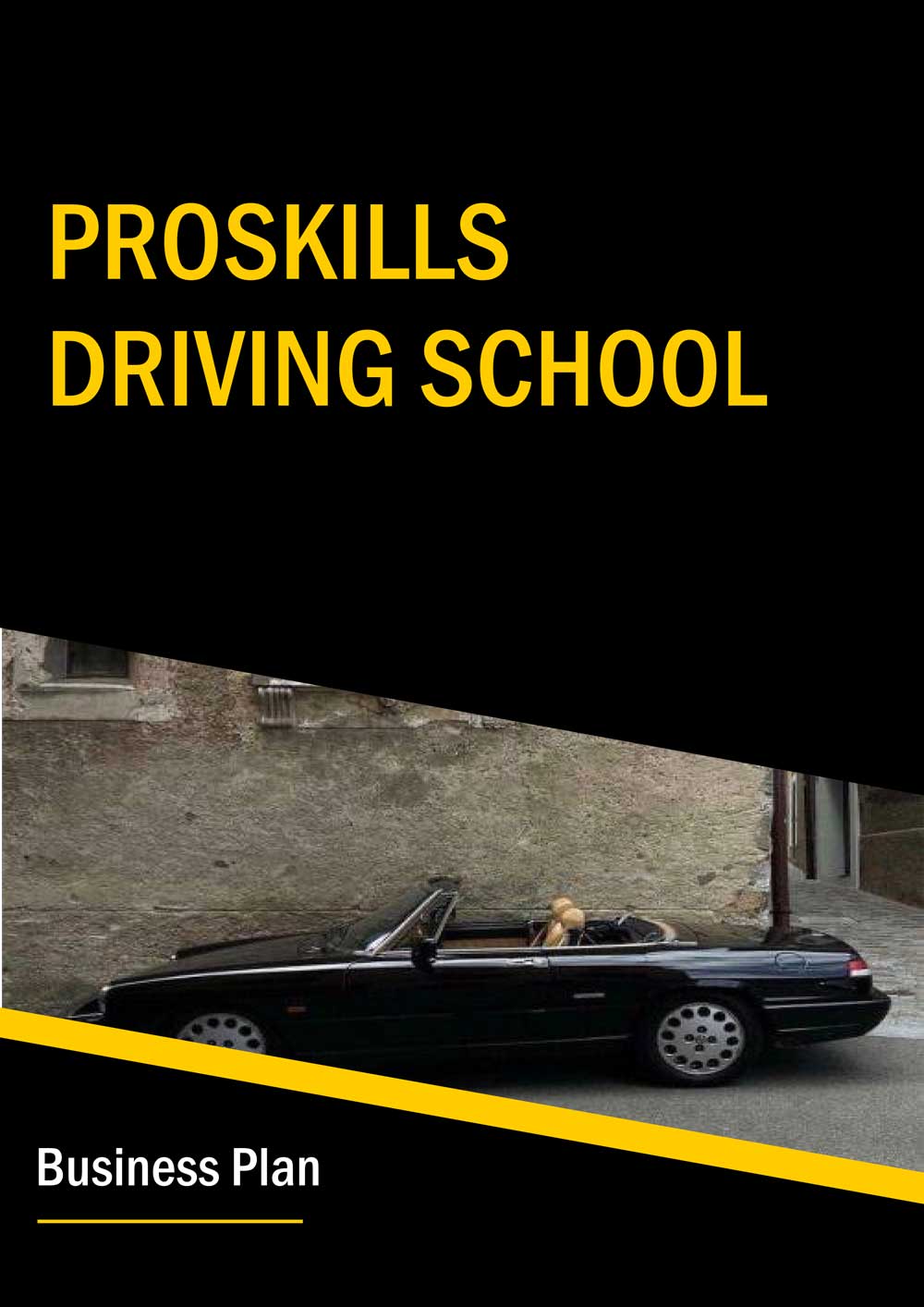 бизнес план Proskills Driving School